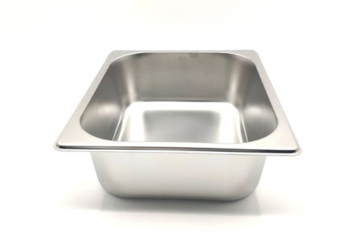 Stainless Steel Rolled Edge Basin with Lid
