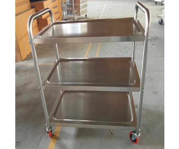 fabricate ce approved durable stainless steel metal cart medical trolly 1