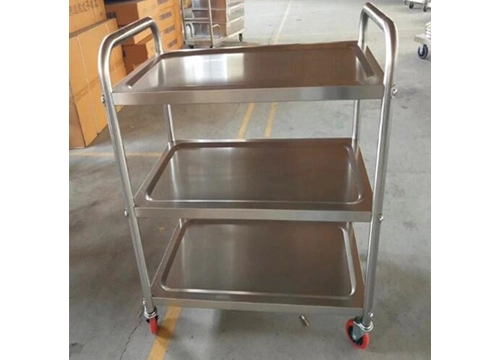 Fabricate CE Approved Durable Stainless Steel Metal Cart, Medical Trolly